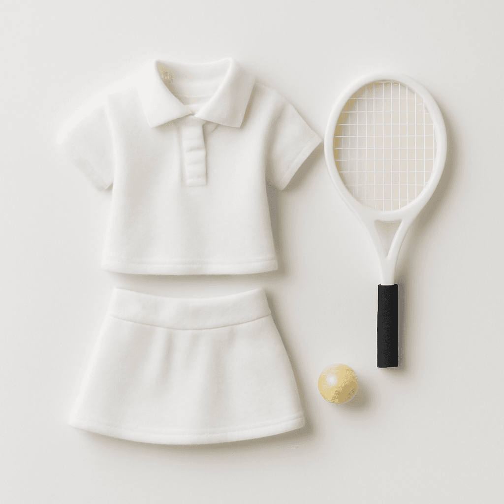 Ensemble de tennis en miniatura