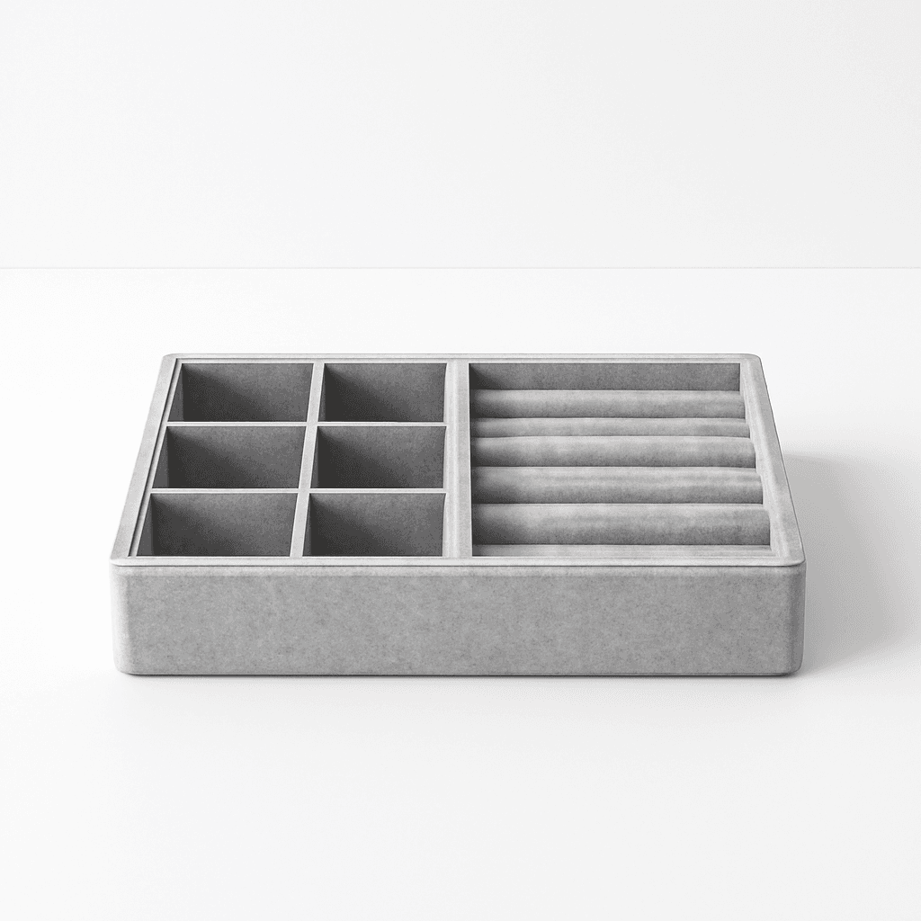 Rangement pour bijoux en feutre