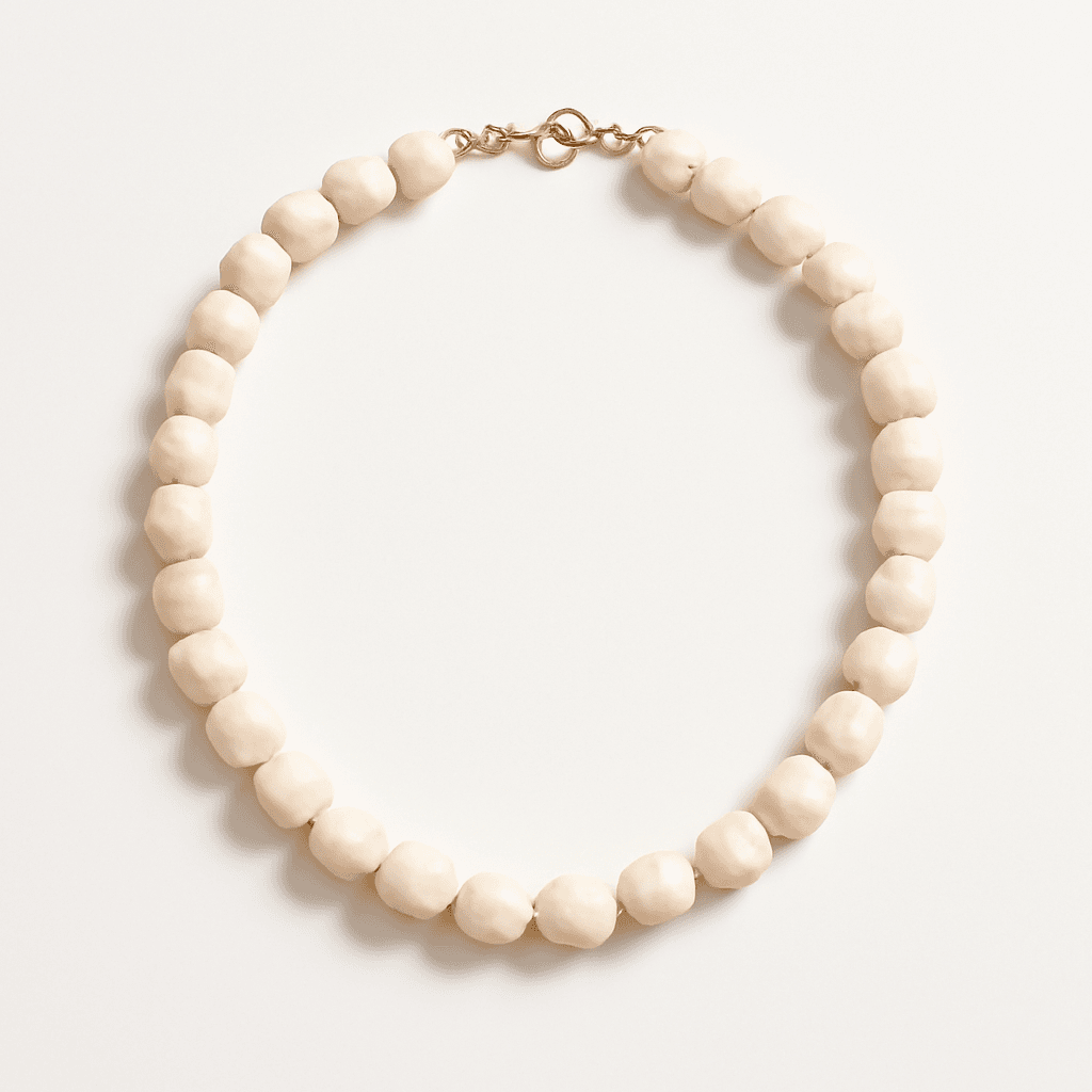 Collier en perles artisanales