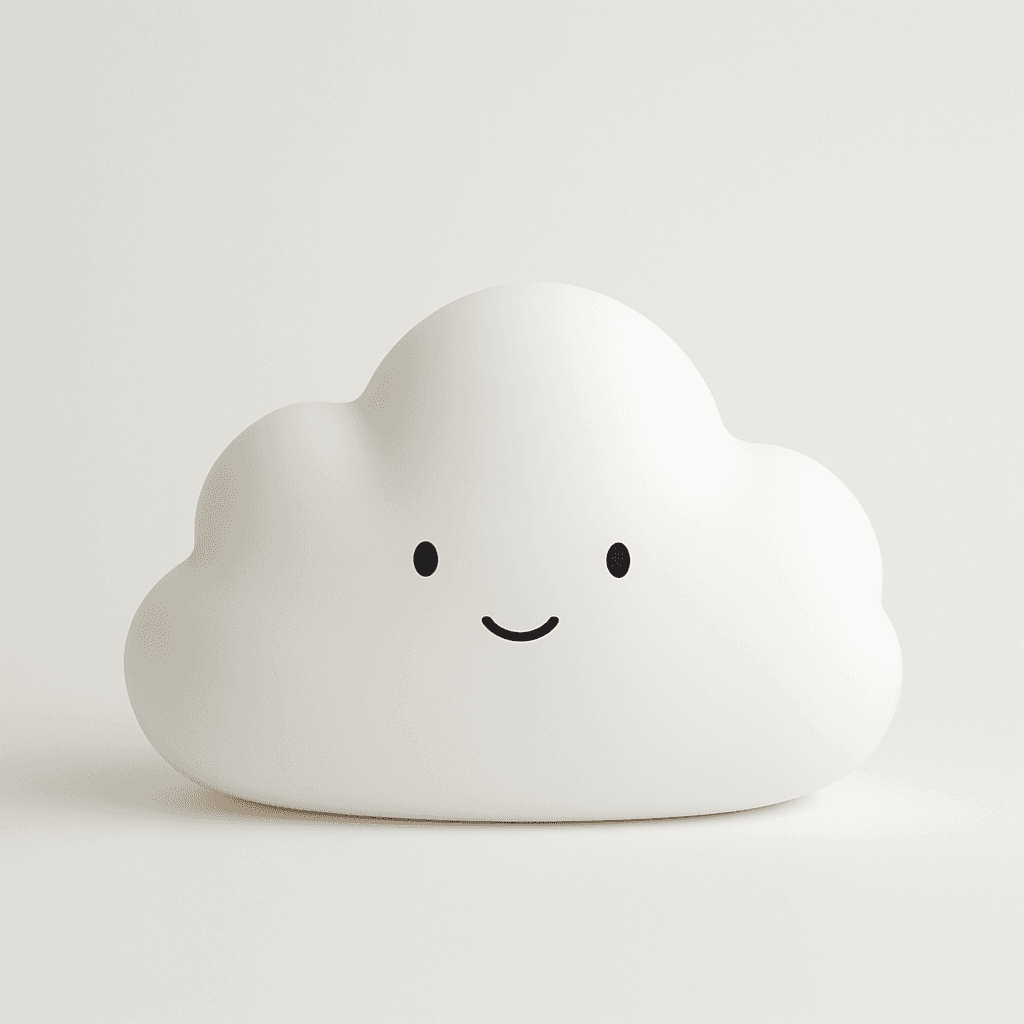 Veilleuse en forme de nuage