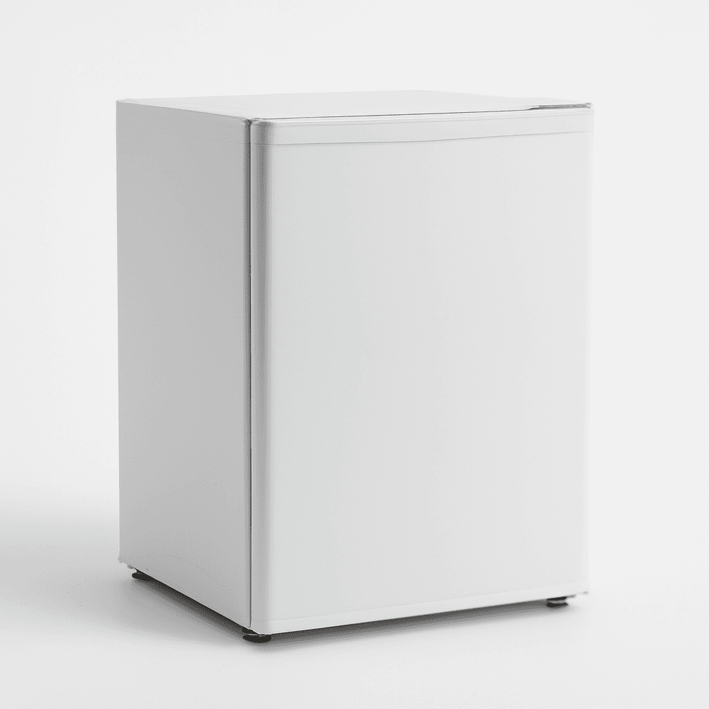 Compact mini fridge