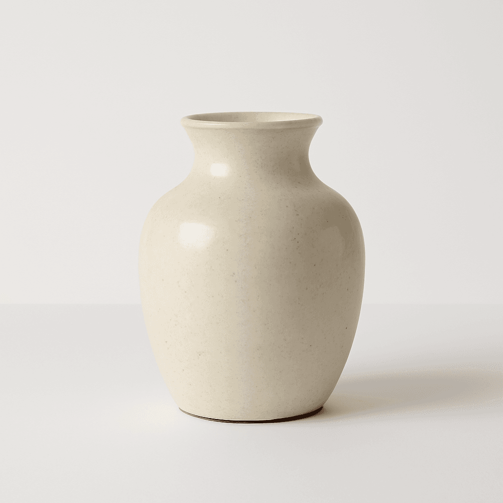 Vase en céramique émaillée
