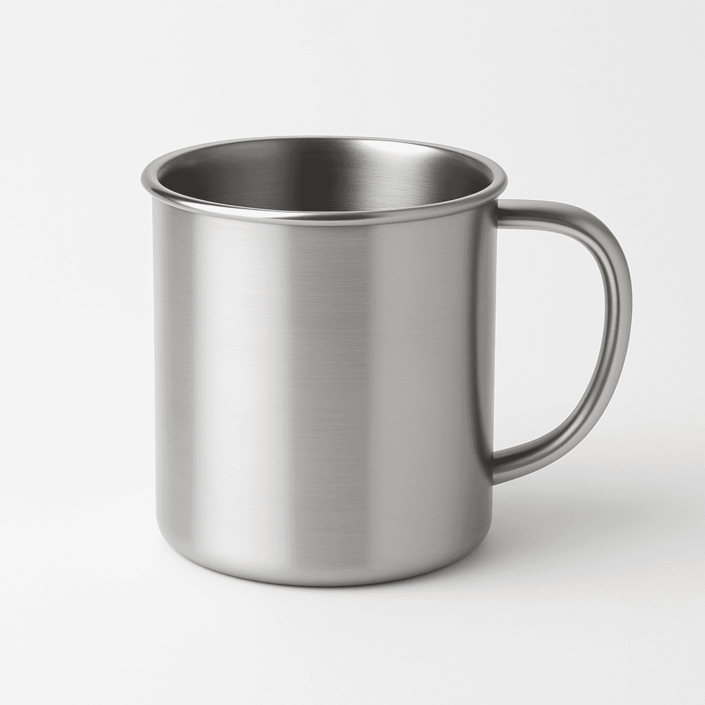 Tasse à thé en acier inoxydable
