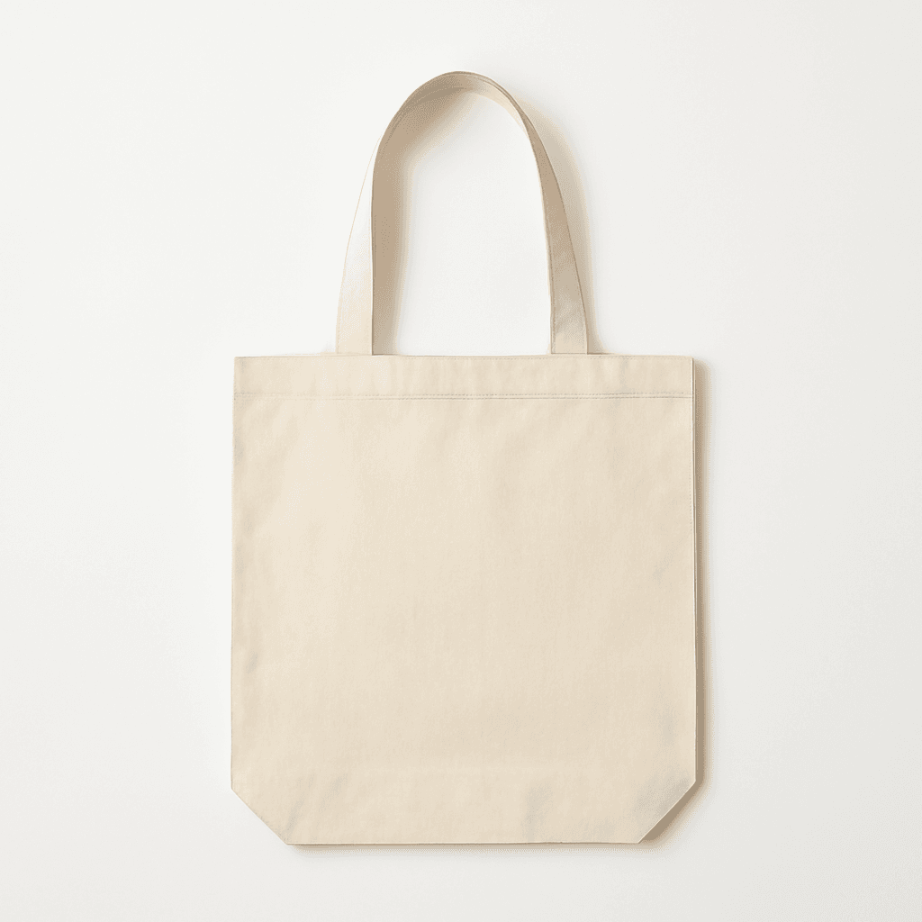 Organic cotton tote bag
