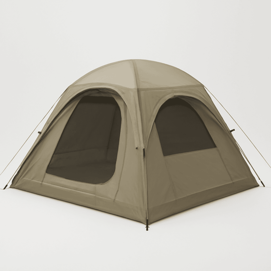 Tente de camping double chambre