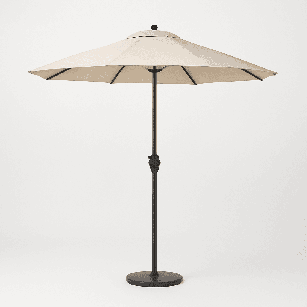 Parasol de jardin avec pied
