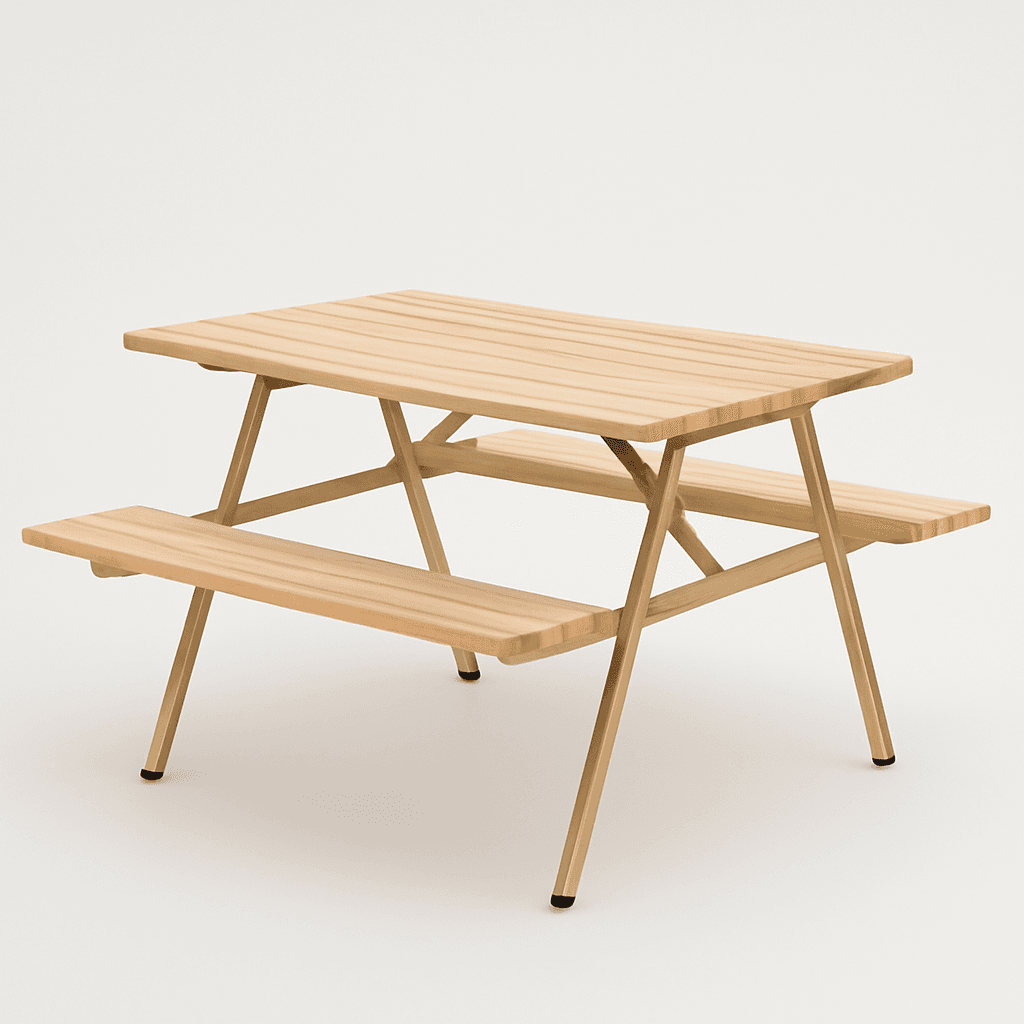 Table de pique-nique pliable